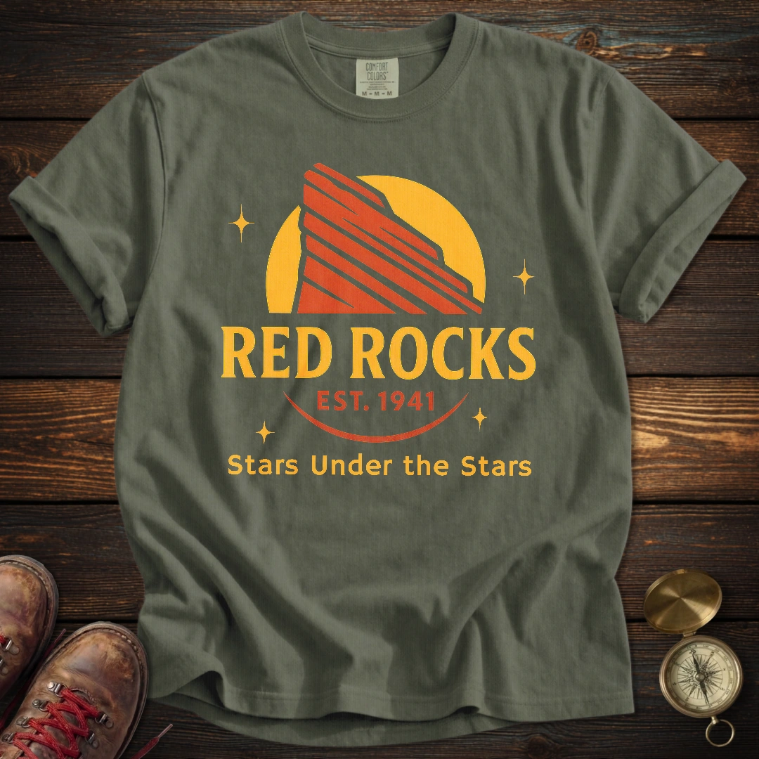 Red Rocks Stars T-Shirt