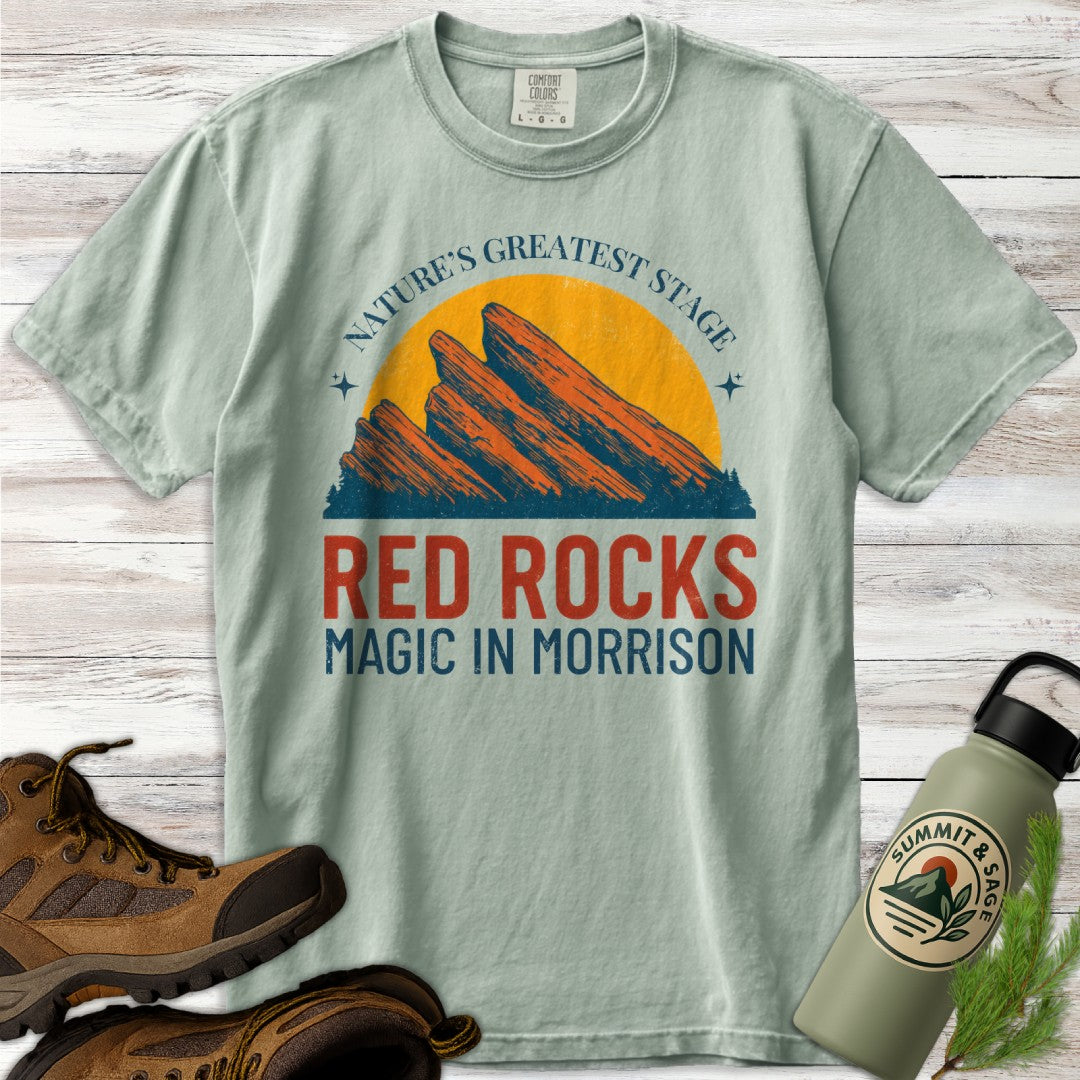 Red Rocks Magic in Morrison T-Shirt