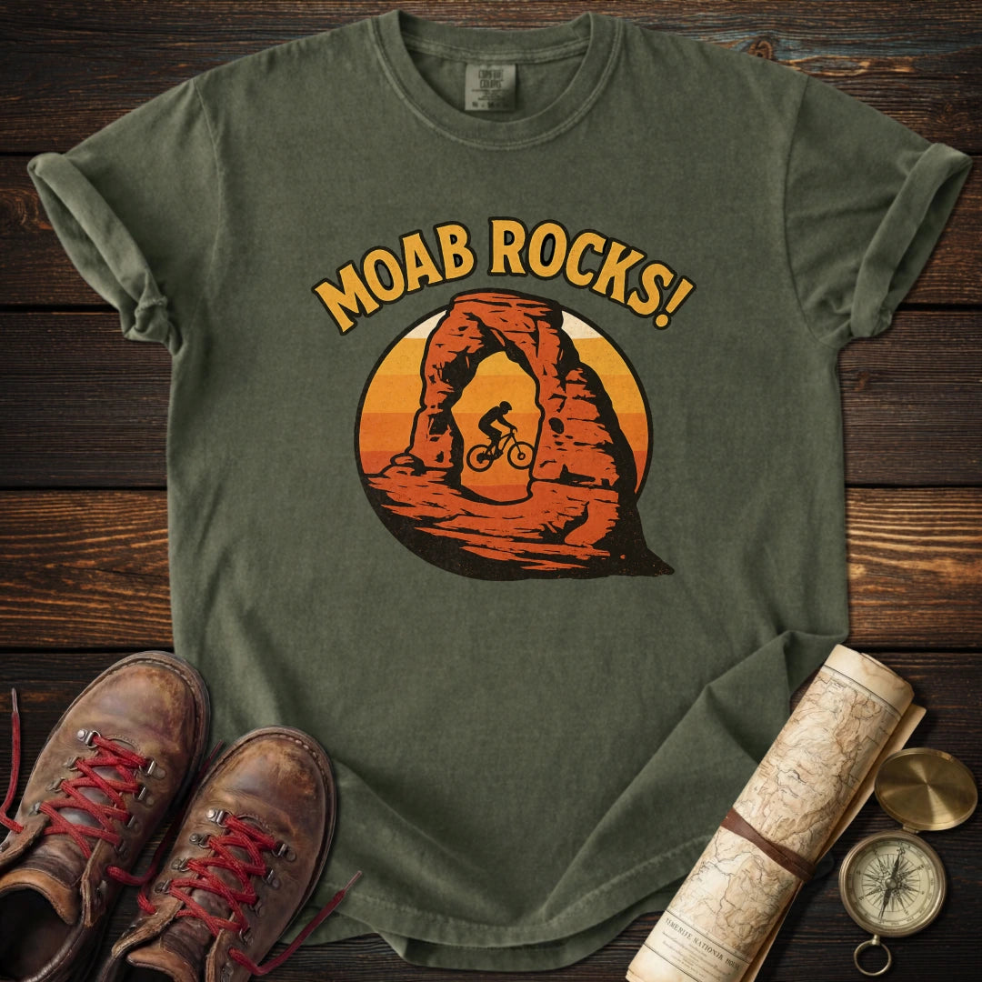 Moab Rocks Graphic T-Shirt