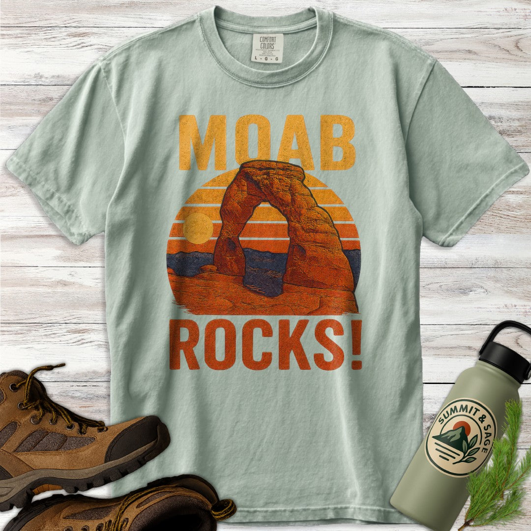 Moab Rocks Vintage Arches T-Shirt