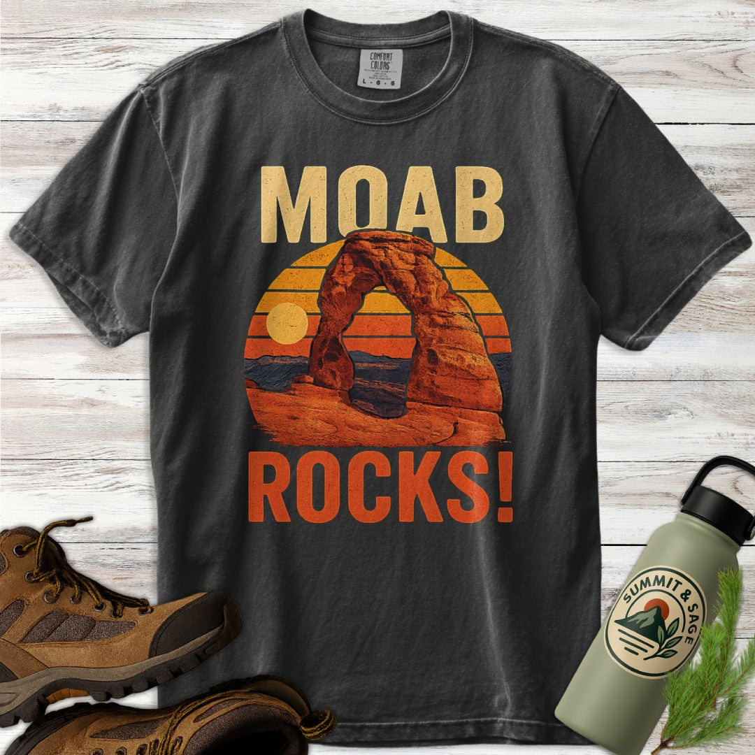 Moab Rocks Vintage Arches T-Shirt