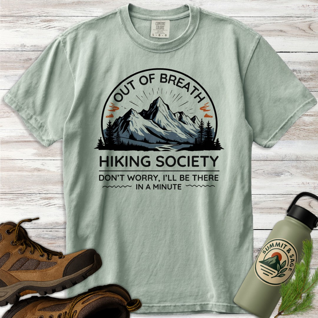 Out of Breath Hiking Society T-Shirt