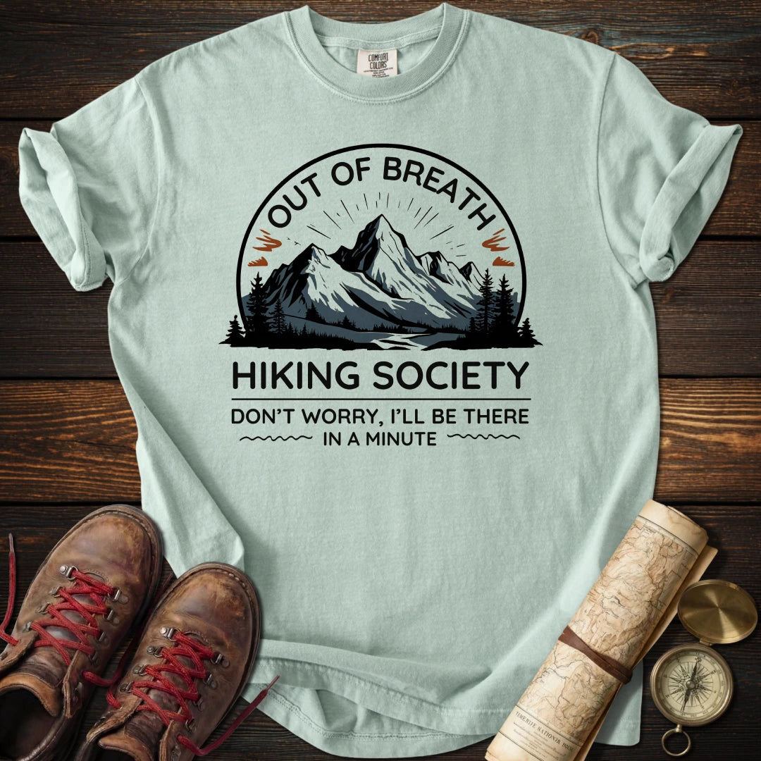 Out of Breath Hiking Society T-Shirt