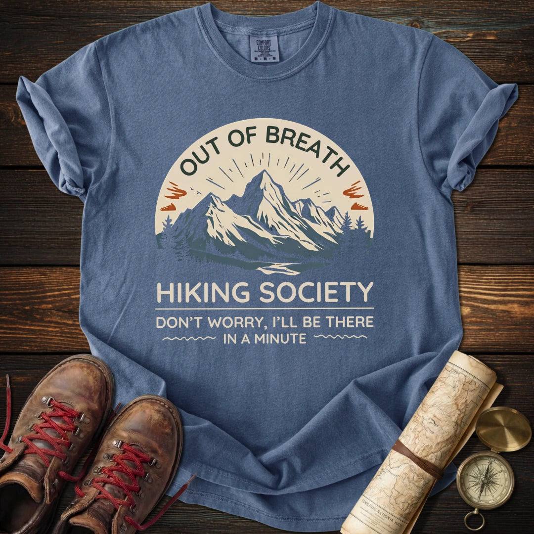 Out of Breath Hiking Society T-Shirt
