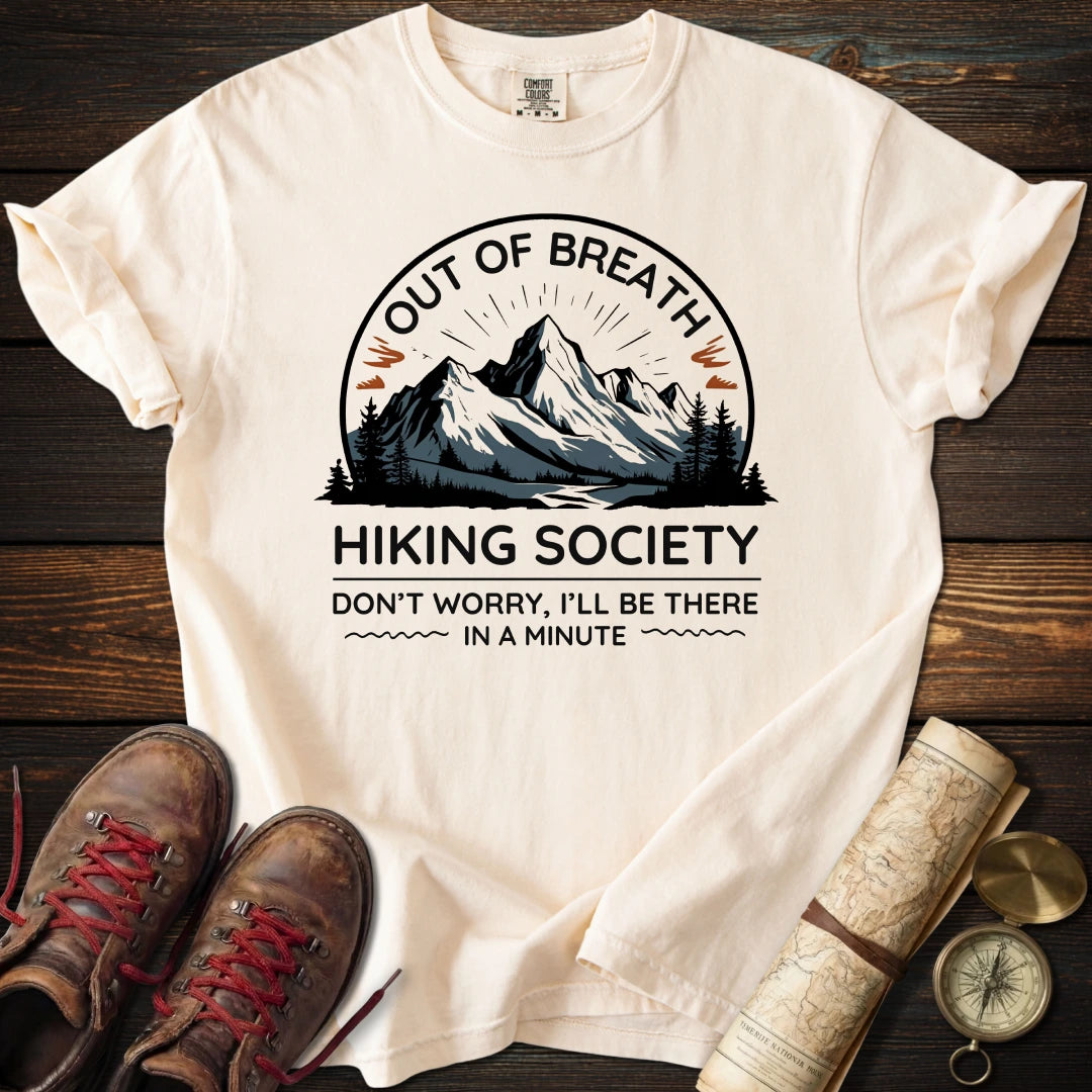 Out of Breath Hiking Society T-Shirt