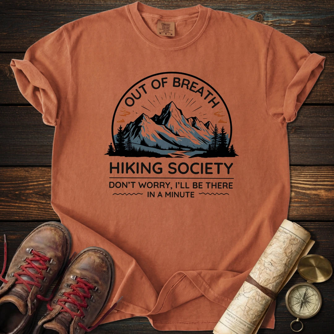 Out of Breath Hiking Society T-Shirt