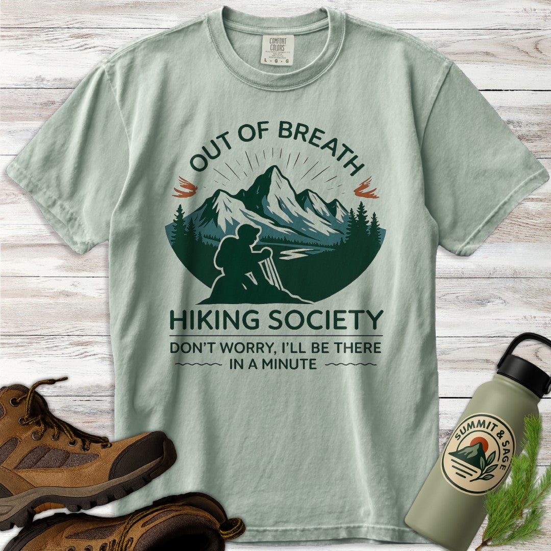 Funny Hiking Society T-Shirt