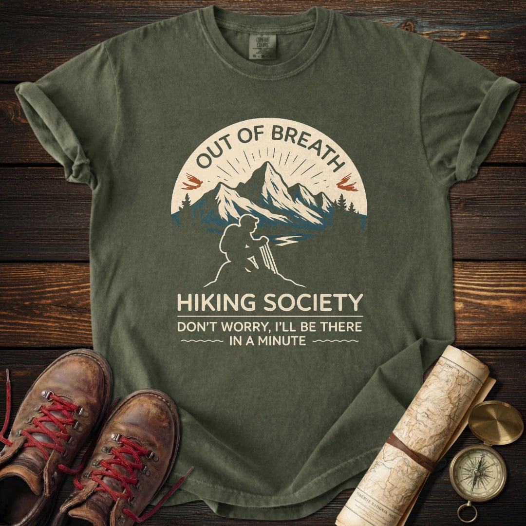 Funny Hiking Society T-Shirt