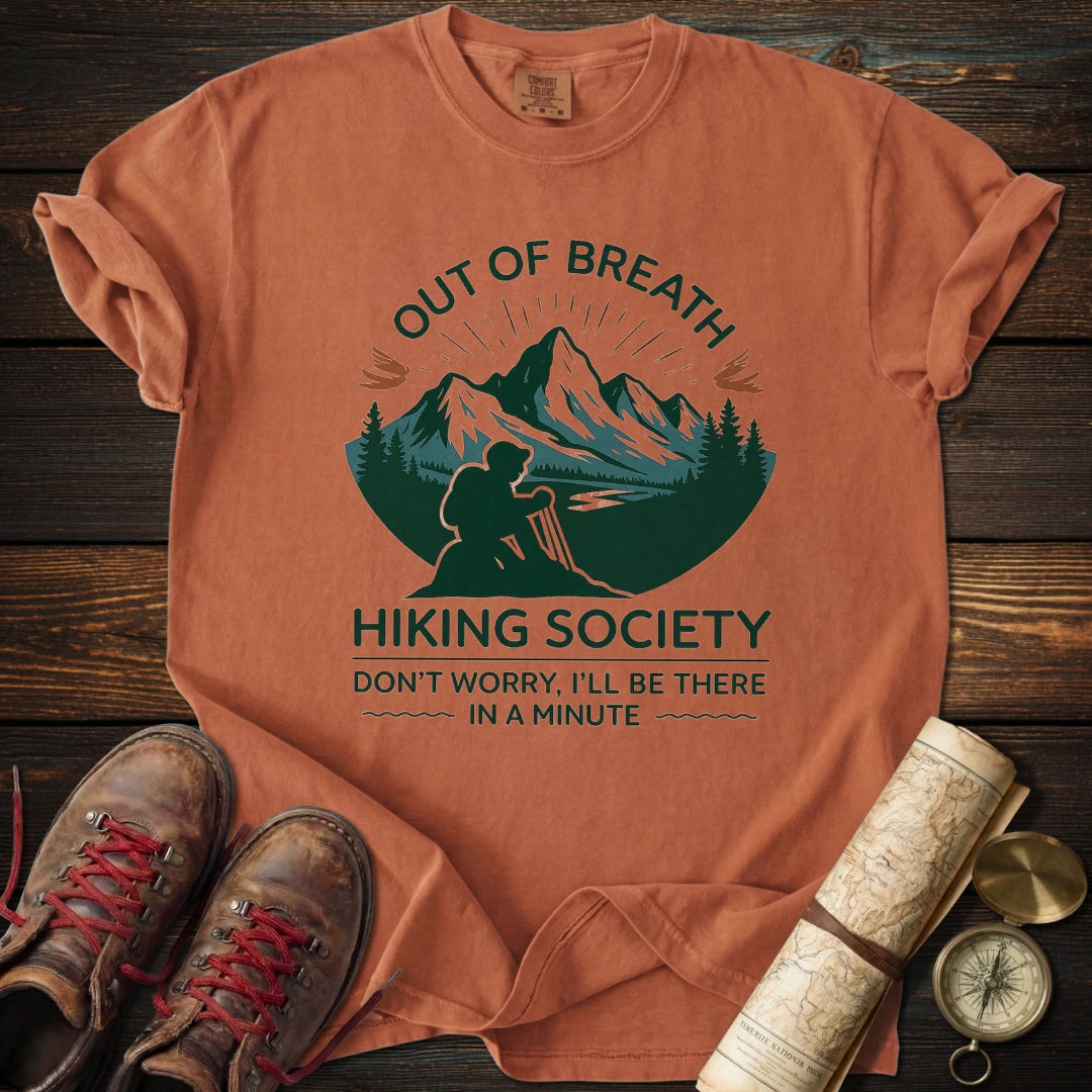 Funny Hiking Society T-Shirt