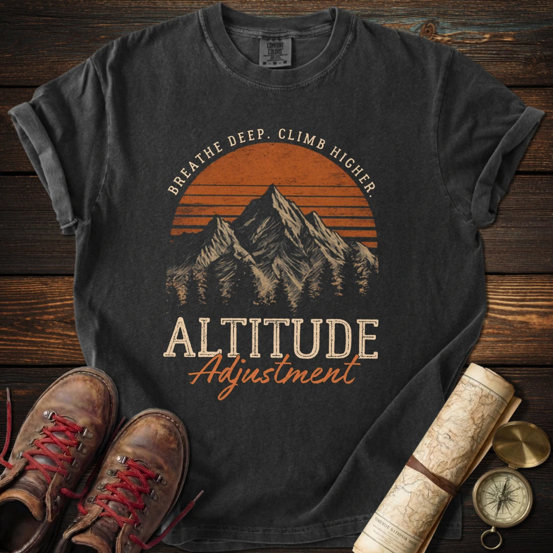 Altitude Adjustment Mountain T-Shirt