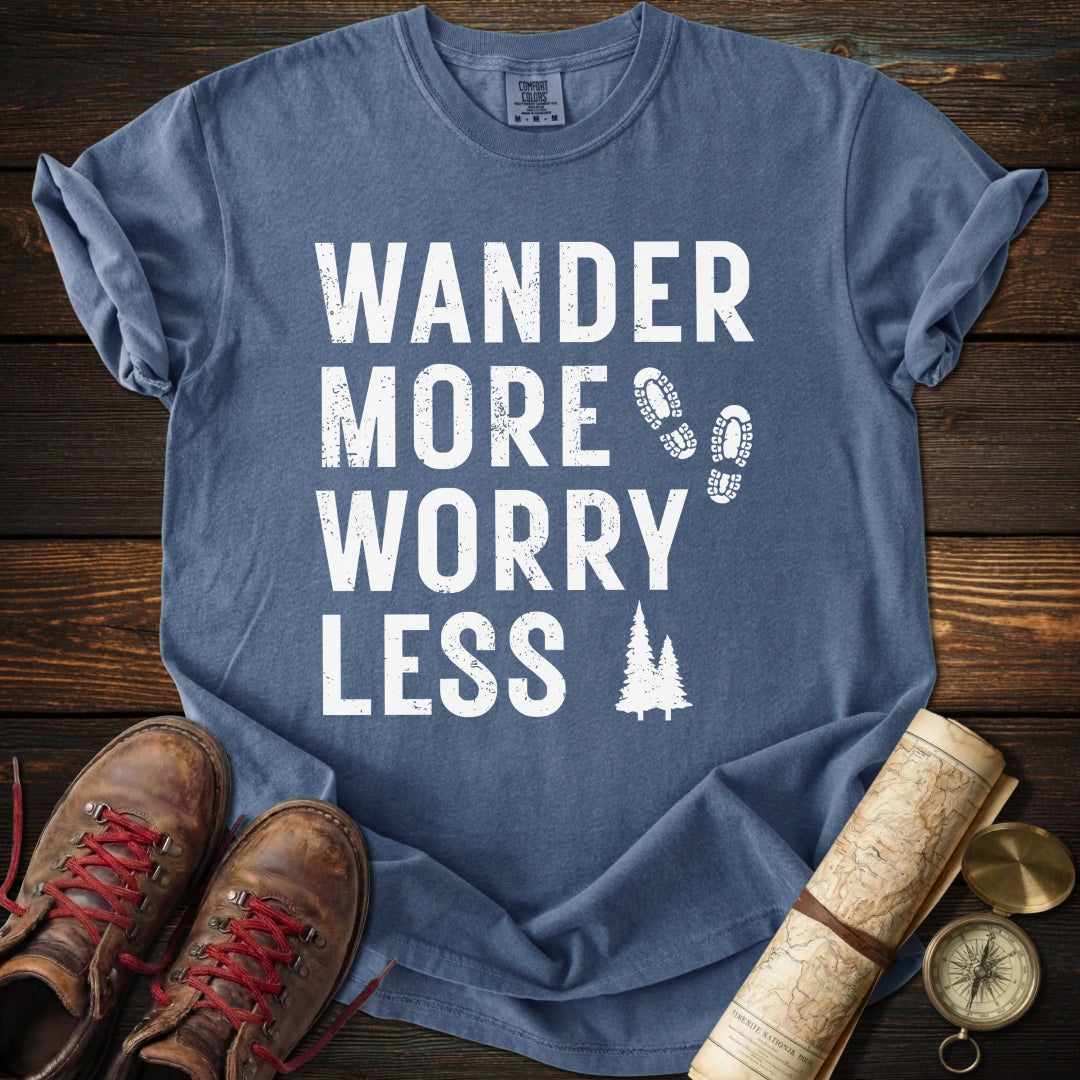 Wander More Worry Less T-Shirt