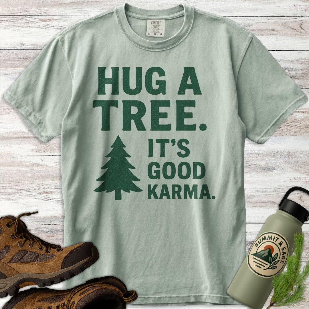 Hug Tree Good Karma T-Shirt