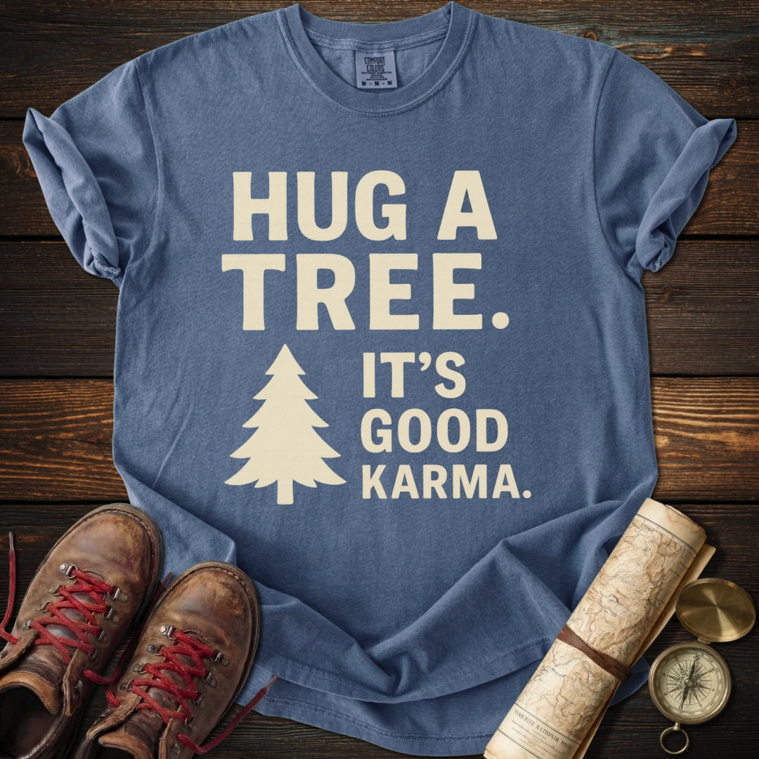 Hug Tree Good Karma T-Shirt