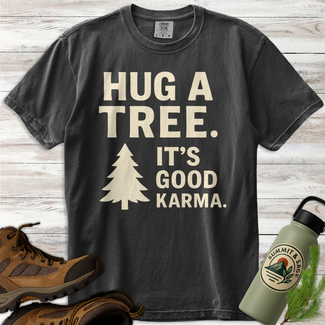 Hug Tree Good Karma T-Shirt