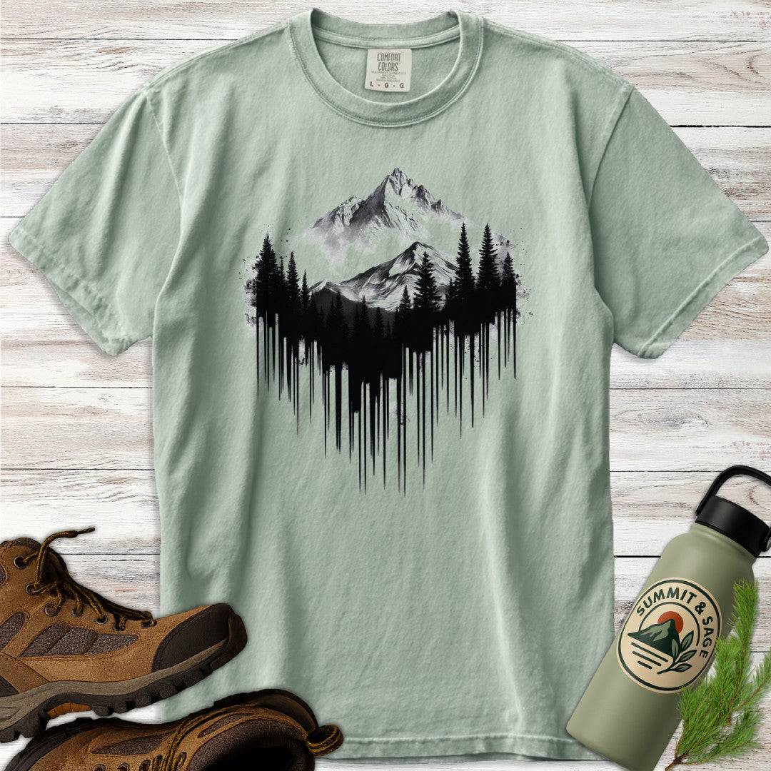 Abstract Mountain Majesty T-Shirt