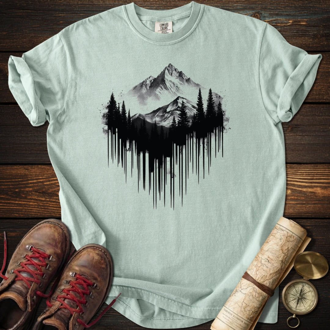 Abstract Mountain Majesty T-Shirt
