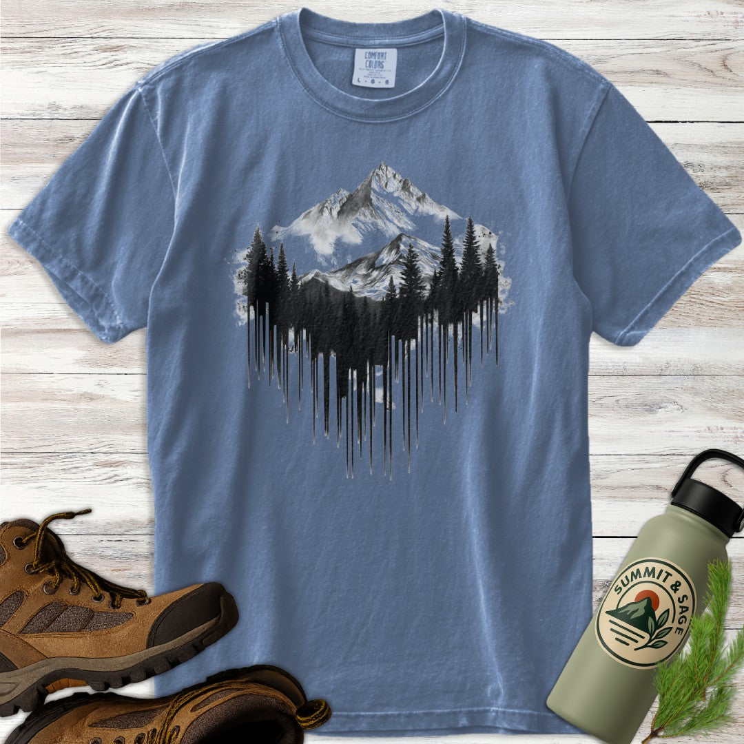 Abstract Mountain Majesty T-Shirt