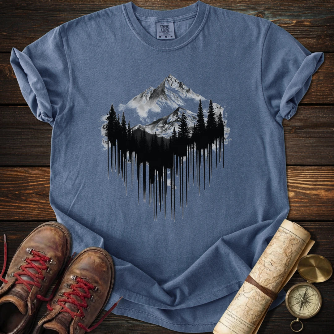 Abstract Mountain Majesty T-Shirt