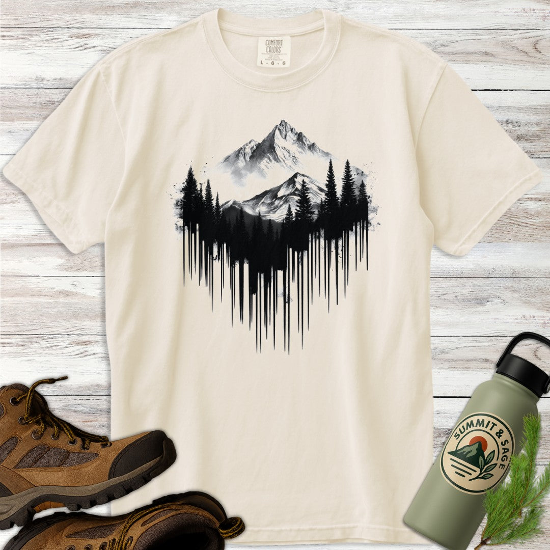 Abstract Mountain Majesty T-Shirt