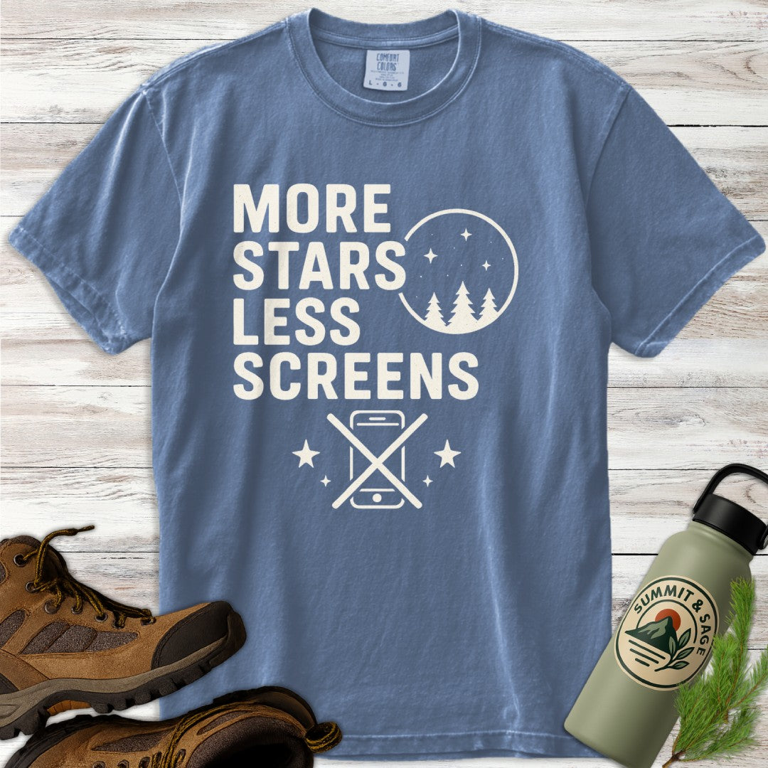 More Stars Less Screens T-Shirt