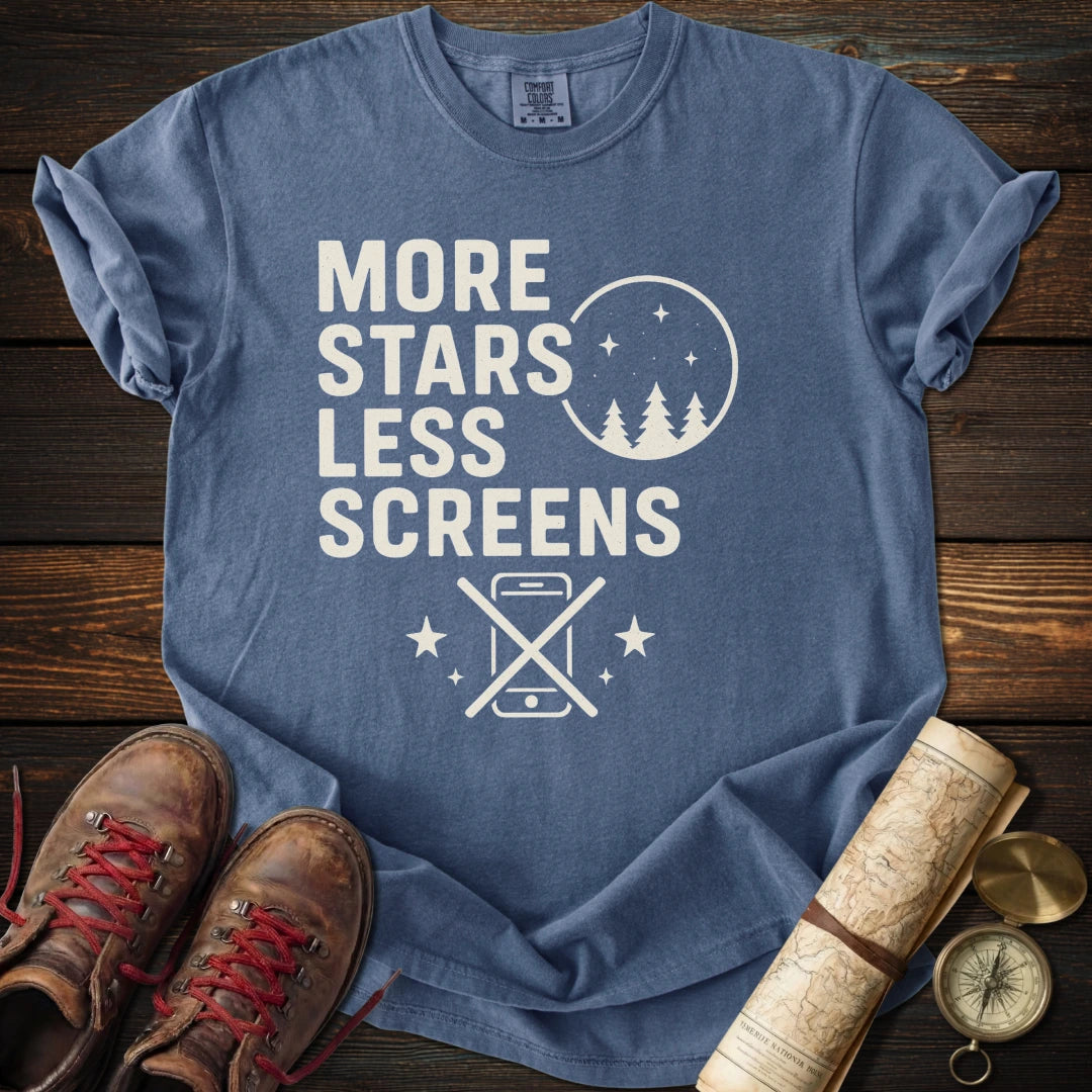 More Stars Less Screens T-Shirt