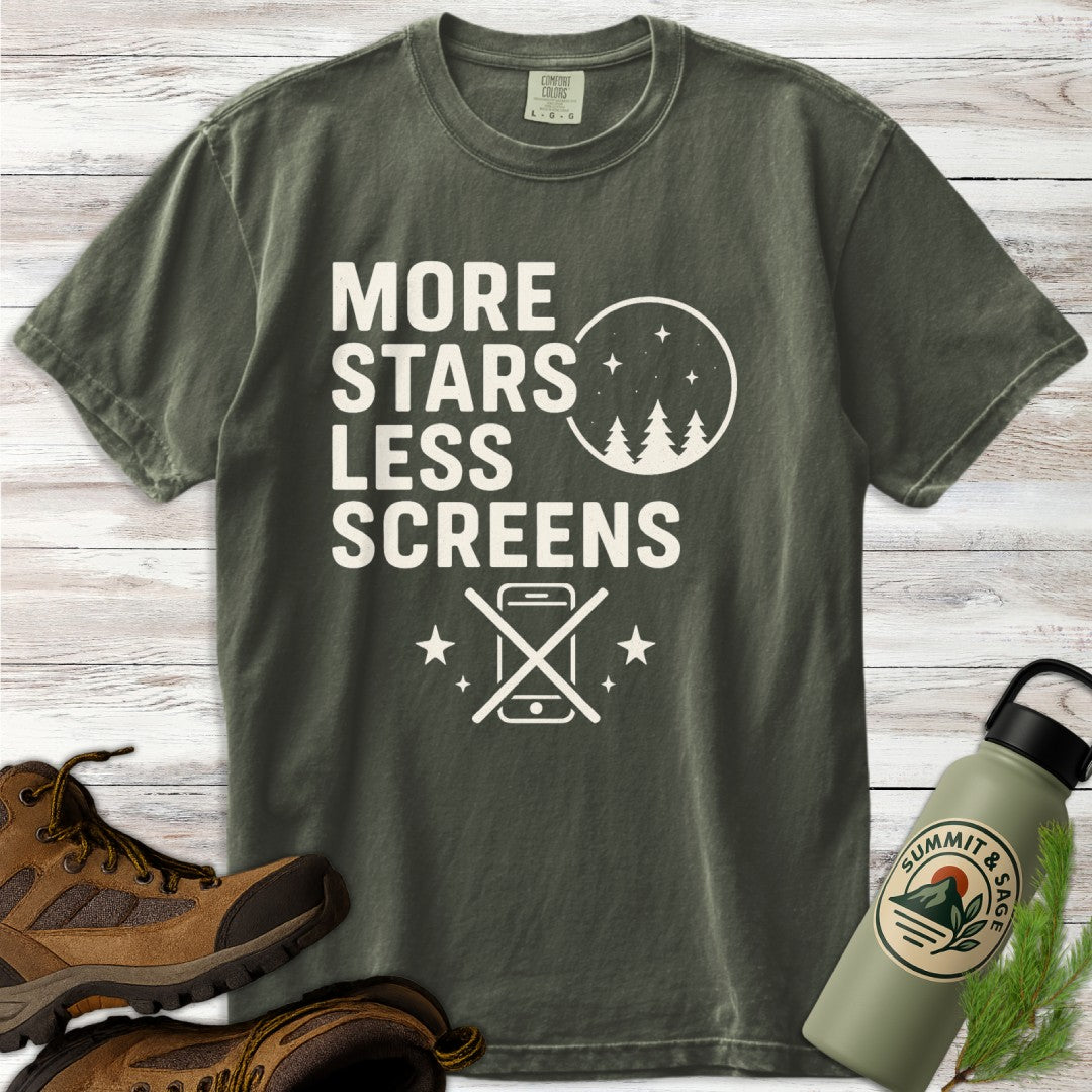 More Stars Less Screens T-Shirt