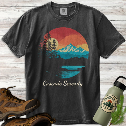 Retro Cascade Serenity T-Shirt