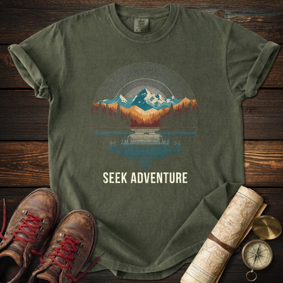 Seek Adventure Mountain T-Shirt