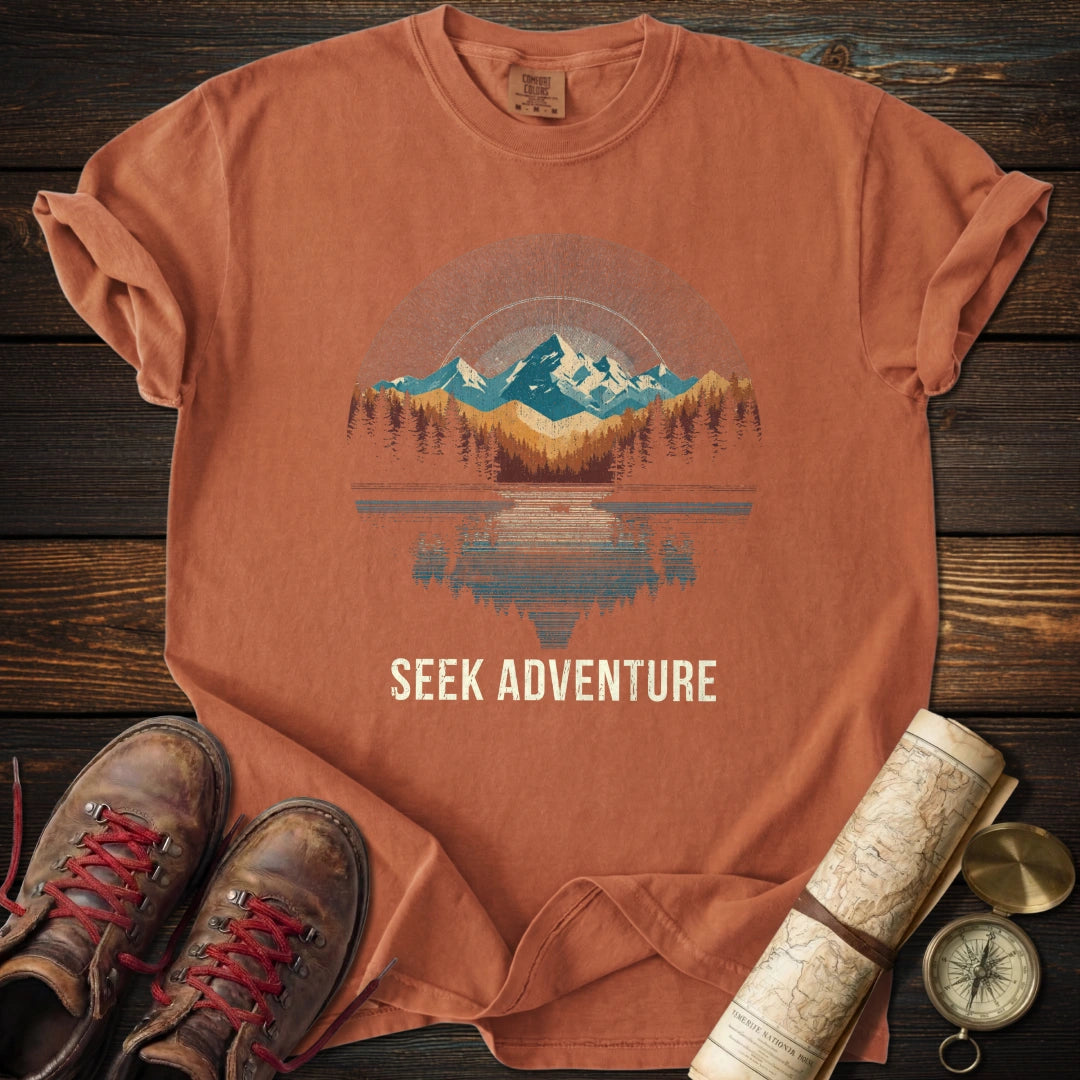 Seek Adventure Mountain T-Shirt
