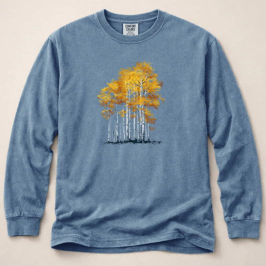 Aspen Tree Long Sleeved T-Shirt
