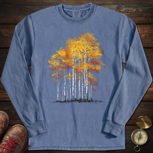 Aspen Tree Long Sleeved T-Shirt