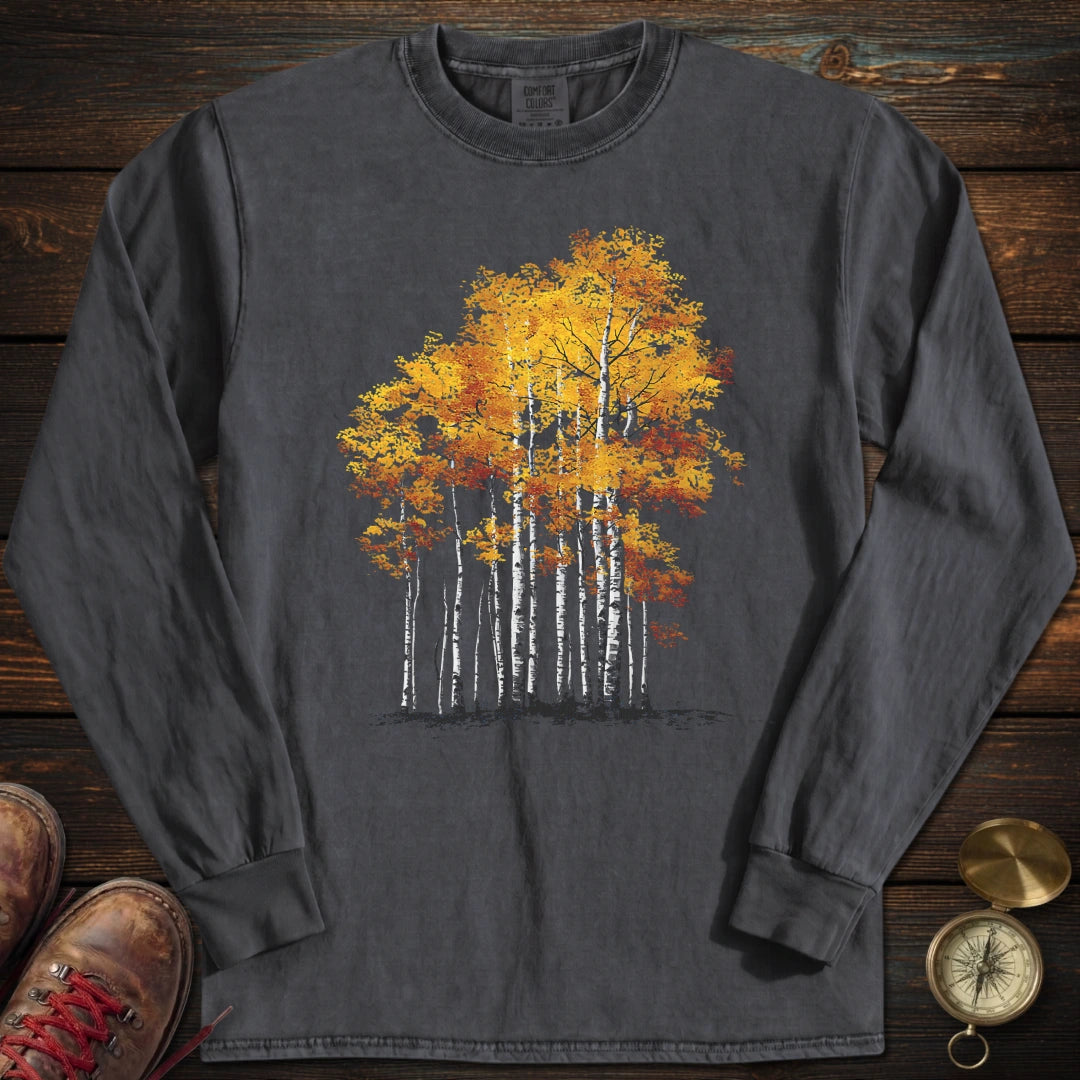 Aspen Tree Long Sleeved T-Shirt