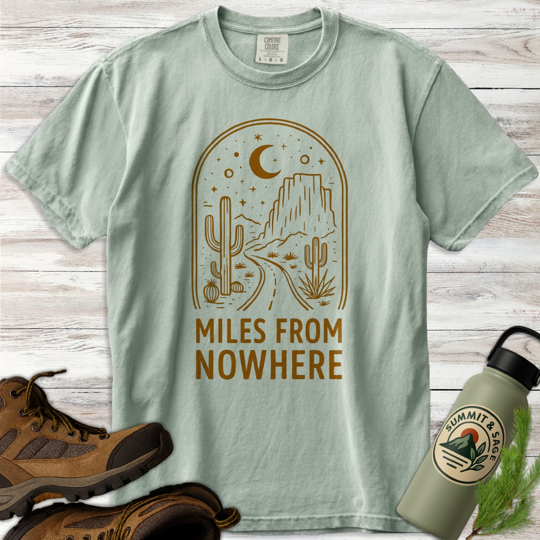 Miles From Nowhere Rust T-Shirt