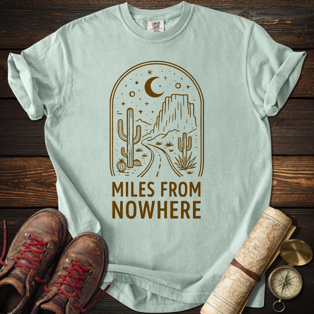 Miles From Nowhere Rust T-Shirt