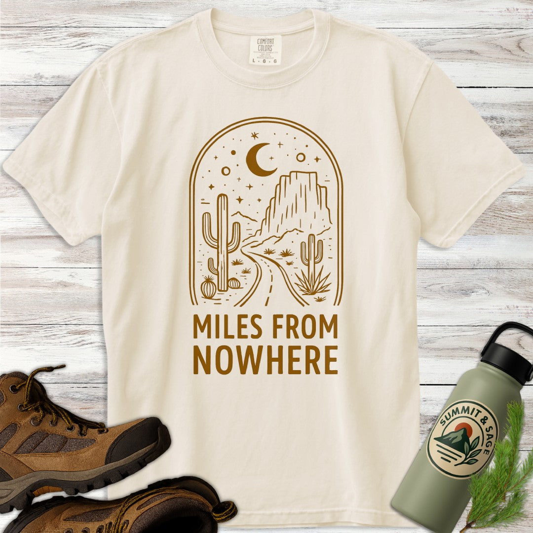 Miles From Nowhere Rust T-Shirt
