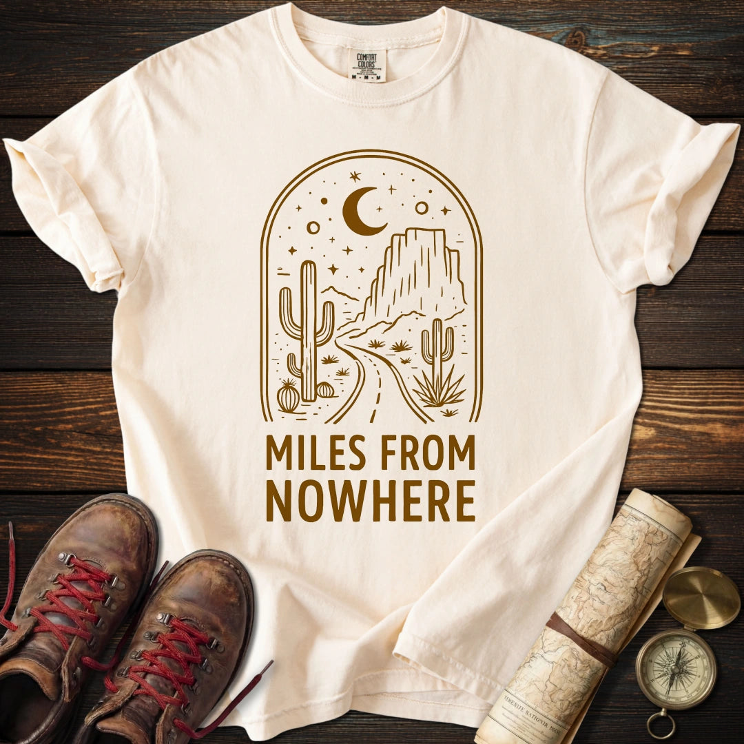 Miles From Nowhere Rust T-Shirt