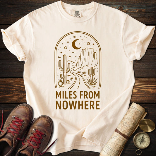 Miles From Nowhere Rust T-Shirt