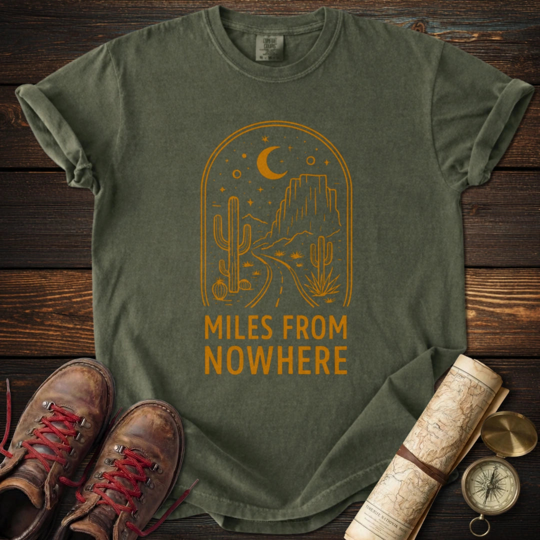 Miles From Nowhere Rust T-Shirt