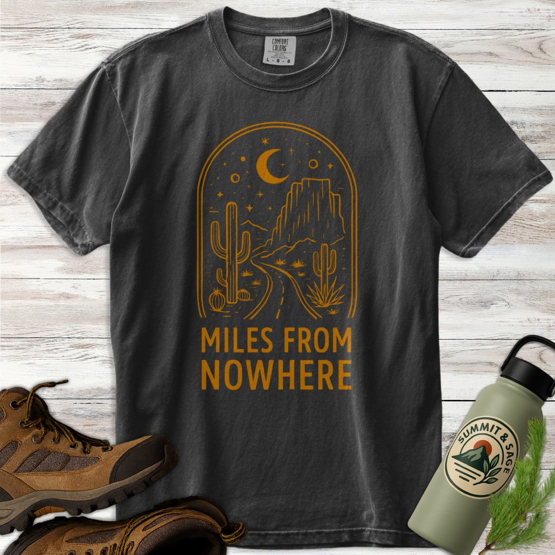 Miles From Nowhere Rust T-Shirt