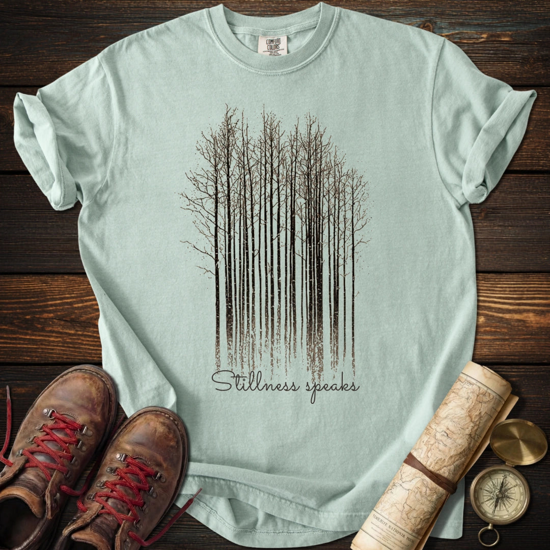 Stillness Speaks Aspen T-Shirt