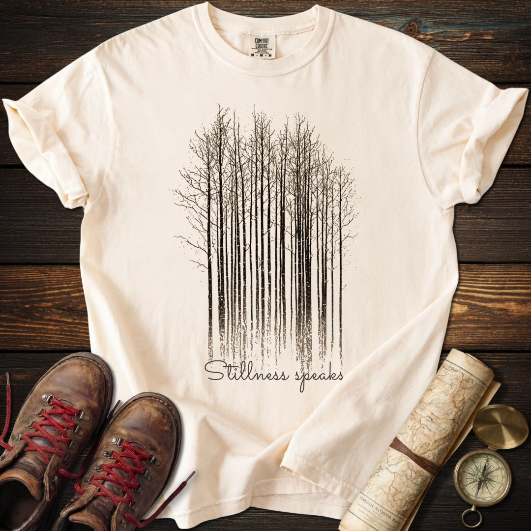 Stillness Speaks Aspen T-Shirt