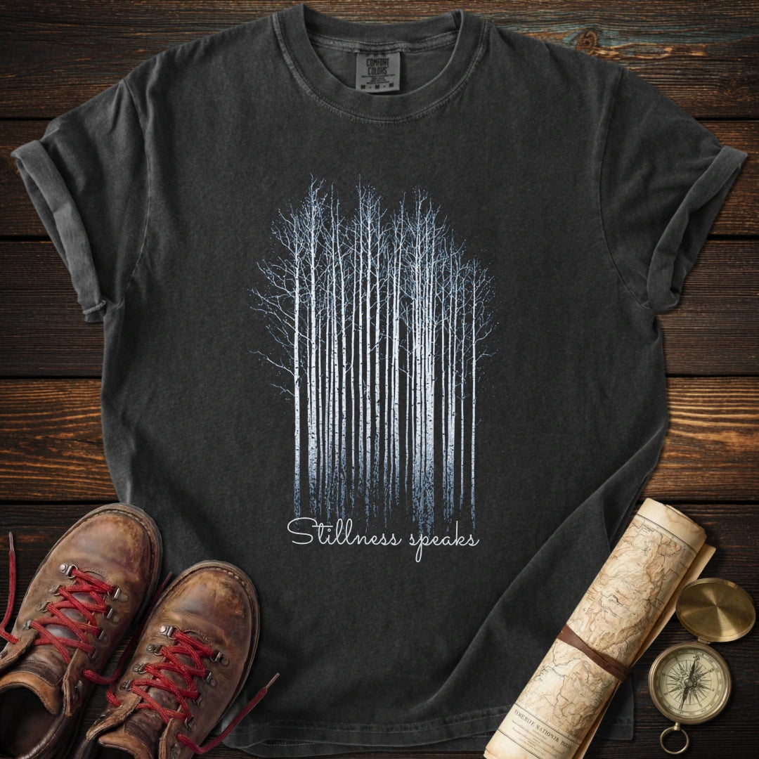 Stillness Speaks Aspen T-Shirt