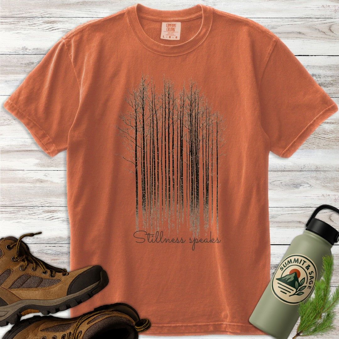 Stillness Speaks Aspen T-Shirt