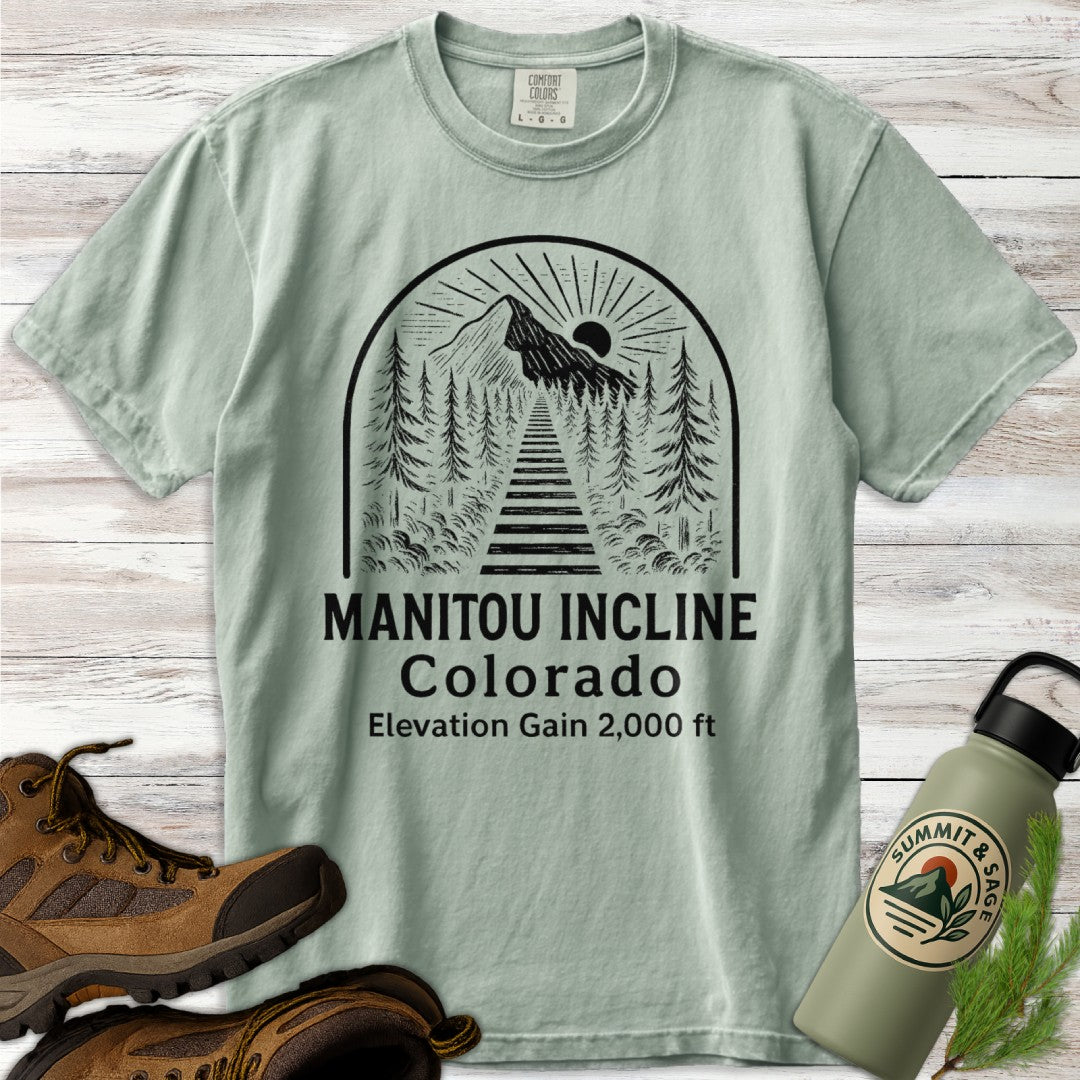 Manitou Incline Elevation Gain T-Shirt