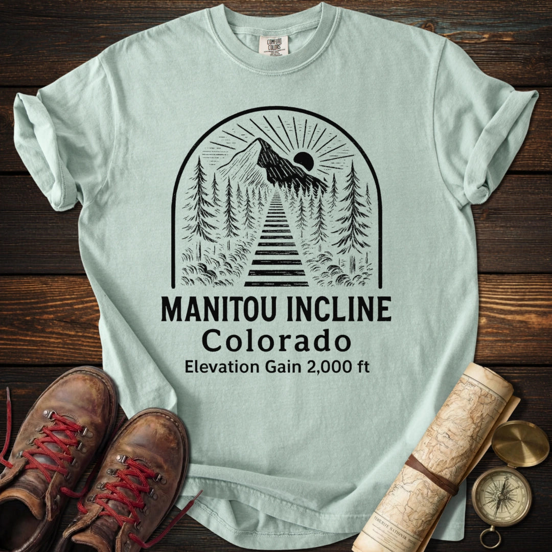 Manitou Incline Elevation Gain T-Shirt