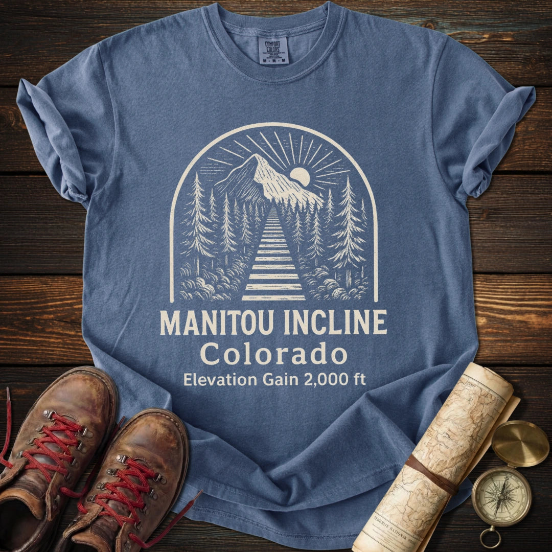 Manitou Incline Elevation Gain T-Shirt