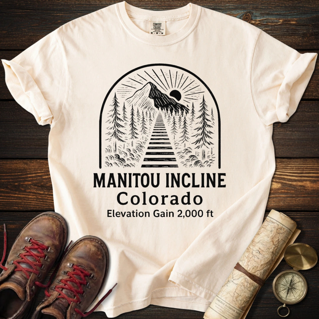 Manitou Incline Elevation Gain T-Shirt