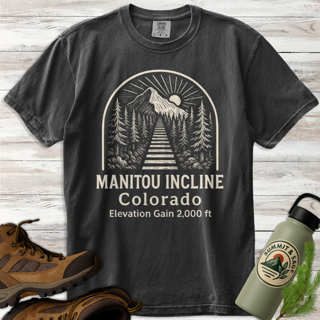 Manitou Incline Elevation Gain T-Shirt