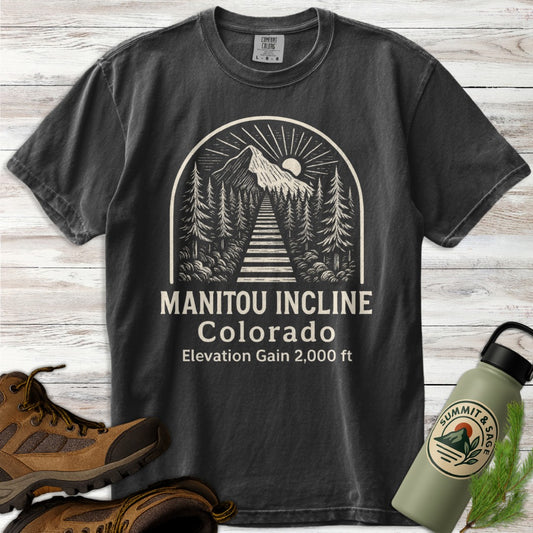 Manitou Incline Elevation Gain T-Shirt