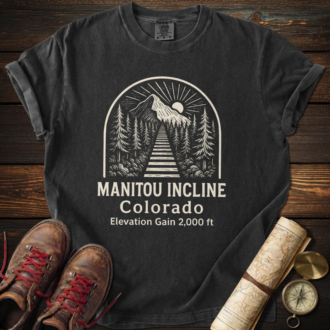 Manitou Incline Elevation Gain T-Shirt
